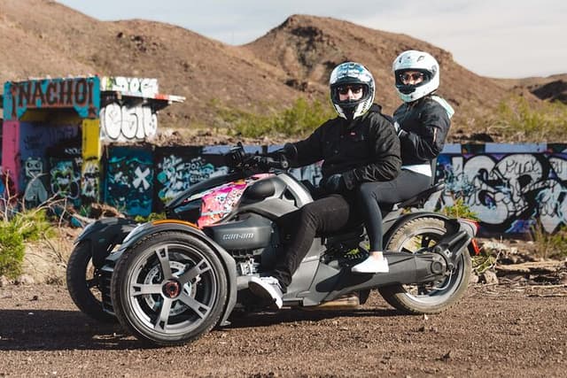 Private Guided Red Rock Canyon Tour for Couples on a CanAm Trike