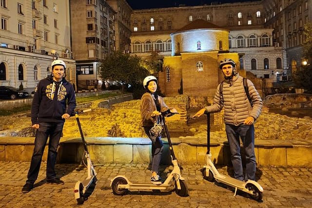 Sofia on an Electric Scooter - Guided Tour