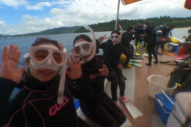 Okinawa: Boat Snorkeling 2 Rounds at Minna, Sesoko or Motobu