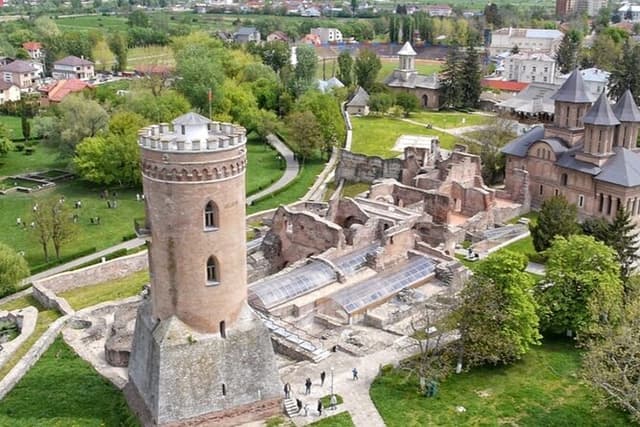 Vlad the Impaler Castle in Targoviste, Winery and Dracula' Tomb