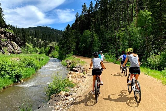 Full-Day Private Bike Tour of Mickelson Trail and Brewery
