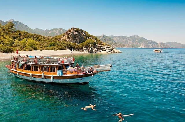 Marmaris & Icmeler Hisaronu Boat Trips at Aegean Islands