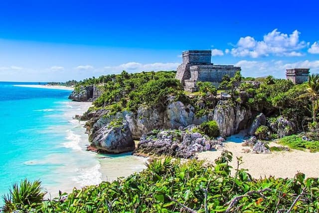 Tulum Ruins visit cenotes house turtle and Sculpture Come to Light