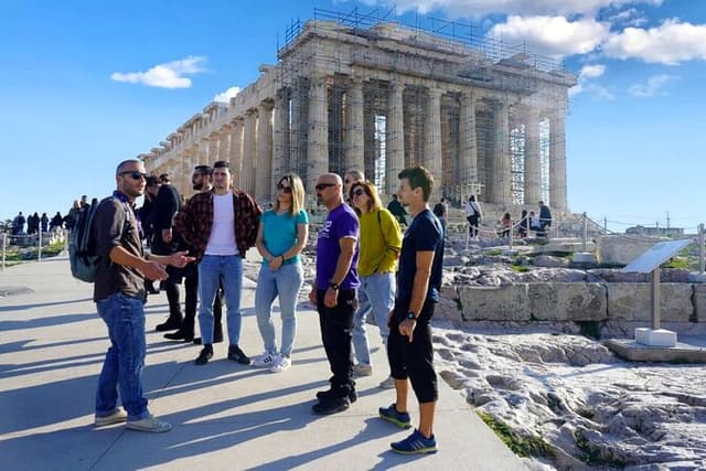 Acropolis E-bike Tour With Entrance Tickets