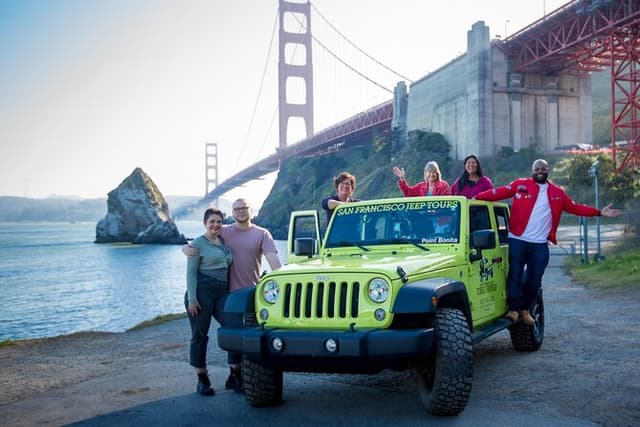 Private San Francisco Open-Air Jeep Tour (3 Hours, Max 6)