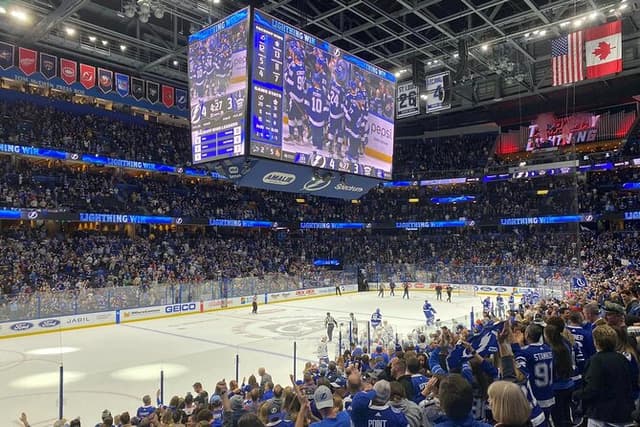Tampa Bay Lightning Ice Hockey Game Ticket at Amalie Arena