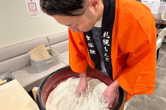Authentic Hands-on Soba Making Workshop in Sapporo