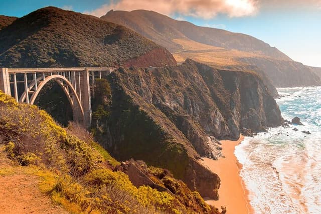 Smartphone Driving Tour between Santa Maria & Monterey 'Big Sur'