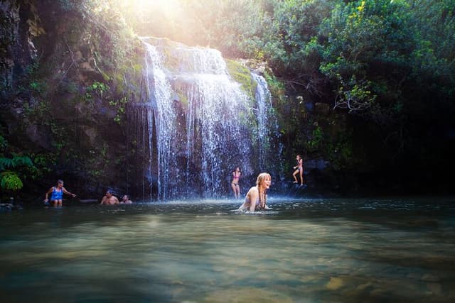 Big Island: Kohala Waterfalls Small Group Adventure