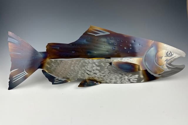 Metal Art Class Experience in Sitka