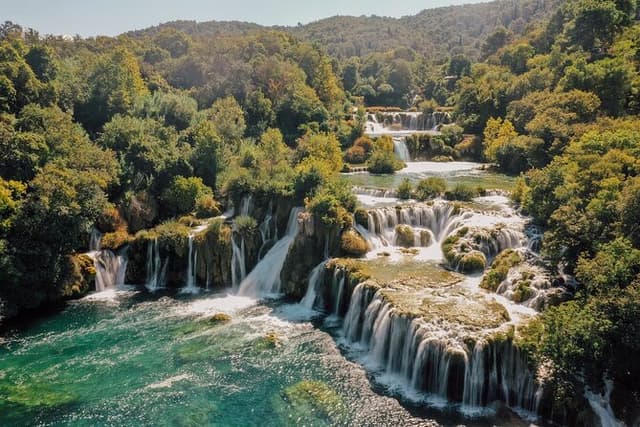 Private Full-Day Krka Waterfalls Tour with Wine Tasting