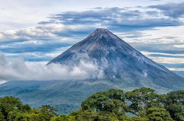 Arenal Volcano with Ecotermales Hot Springs From San José