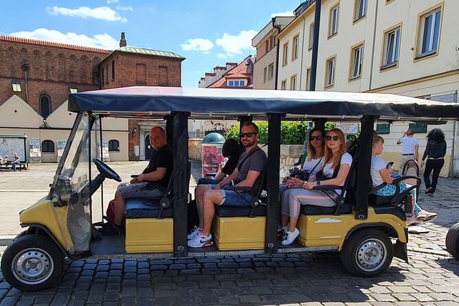 Best Krakow Old Town Golf Cart Tour & Sightseeing
