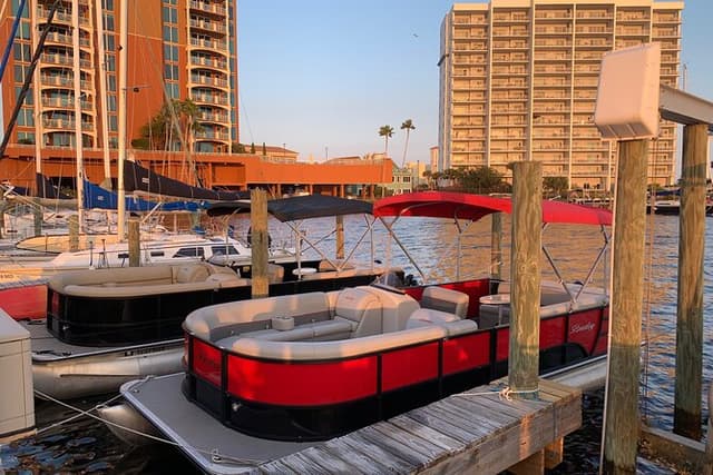 Frisky Mermaid Pontoon Boat Rentals in Pensacola Beach