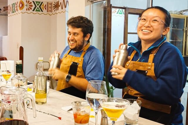 Peruvian Cooking Class Cocktails and Market Tour in Cusco