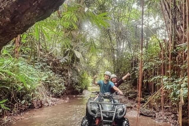 Ubud ATV Quad Bike, Waterfall with Rafting-Snorkeling Optional