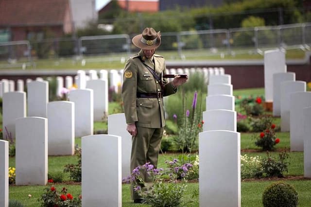 Australian - Fromelles-Ypres Day Tour - from Arras