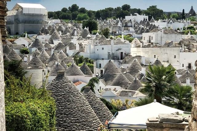 Locorotondo, Alberobello, Martina Franca departing from Taranto