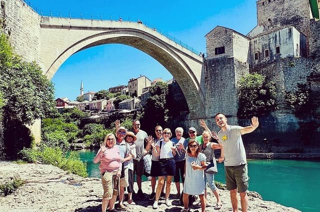 PRIVATE SUNNY HERZEGOVINA - (Mostar + Kravice falls + 3 cities)