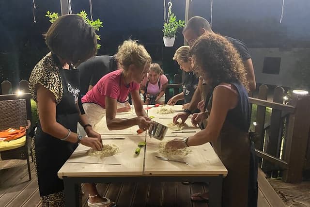 Cooking Class in an Italian Family Home : Pasta & Wine near Lecce
