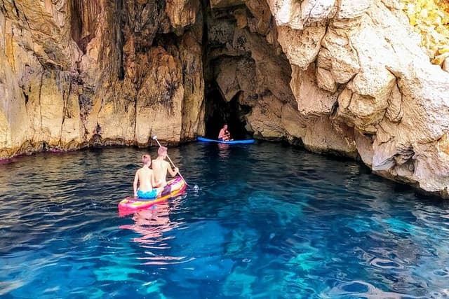 Sea Caves & Coves Snorkeling Paddle Boarding Boat Tour
