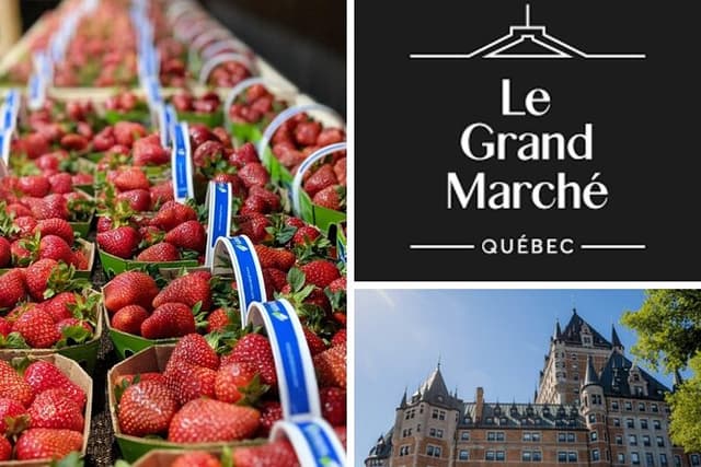 City & Market Farm Tour from Québec