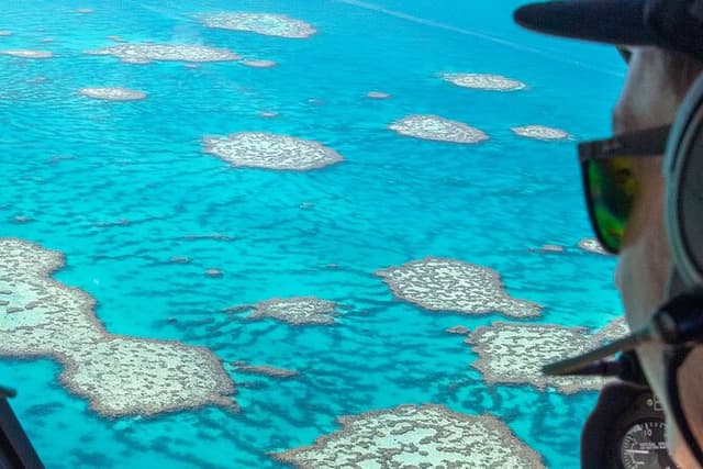 Reef & Whitehaven Spectacular - ~60 Minute Helicopter Tour