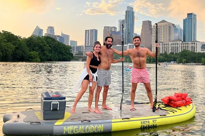 Downtown Austin Giant Paddleboard Sunset Tour