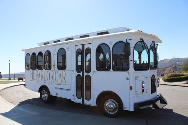 Private Old Hollywood Sightseeing Trolley Tour (up to 18 guests)