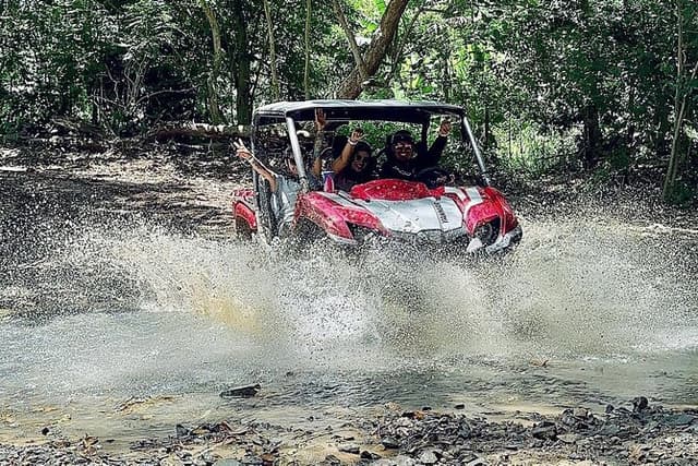 UTV adventure in Naguabo Puerto Rico 50 minutes trip 80 acres