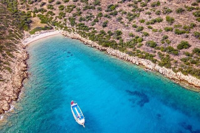 Bodrum Black Island Boat Trip