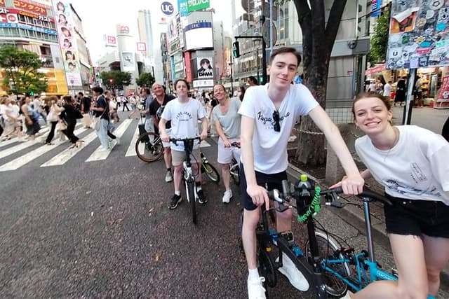 Private Half-Day Grand Bike Tour in Tokyo