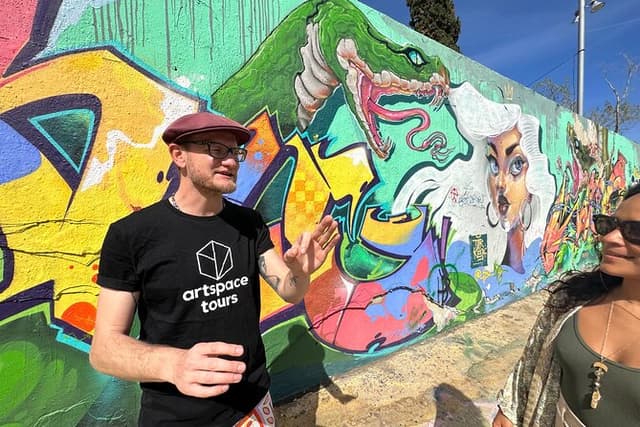 Barcelona Street Art Tour with Exclusive Artist Studios Visit