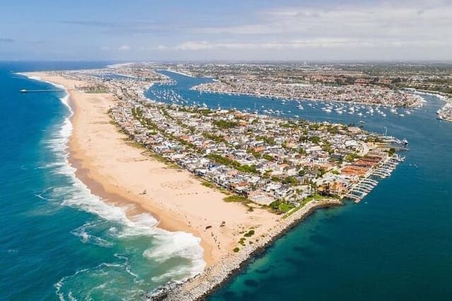 Private Coastal Air Tour from Orange County
