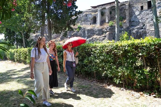 Stories of Pompeii: Small Group tour with archeology expert guide