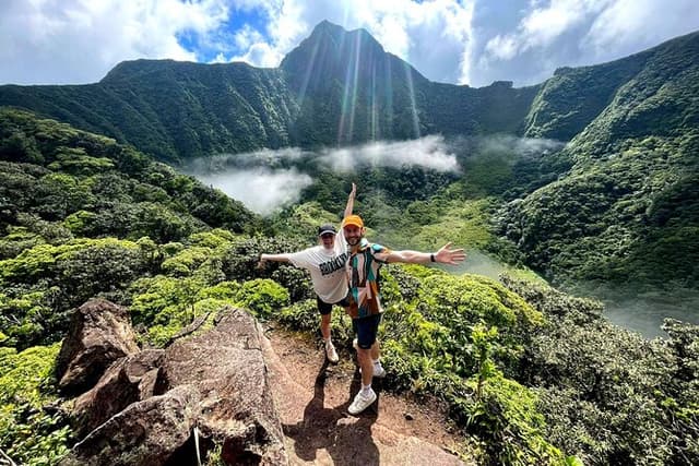 Guided (St Kitts Highest peak) Mount Liamuiga Volcano hike