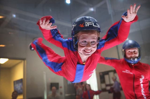 Dubai IFly indoor skydiving Experience