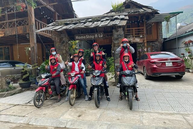 Sapa Motorbike Full Days Visit All Highlight and Waterfall