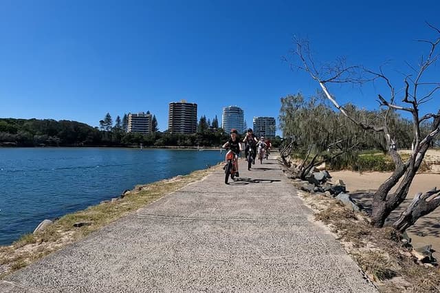 River to River, Land and Sea E-bike Tour in Sunshine Coast
