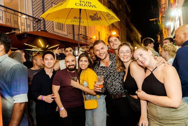 Lisbon Night Pubcrawl & An Exclusive Merch(T-Shirt)