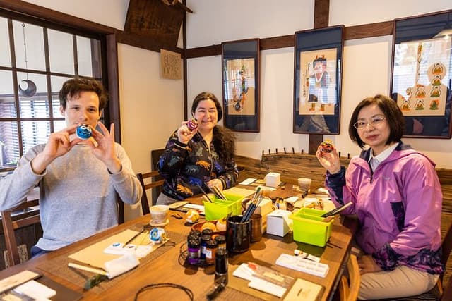 Otsu-e Folk Art Workshop & Local Culture Walk Near Kyoto