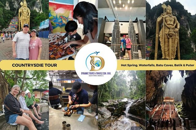 Countryside Tour Waterfall, Hot Springs & Batu Caves With Lunch