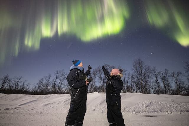 Aurora Chase from Tromso with Photos
