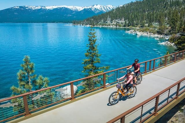 Tahoe Coastal Self-Guided E-Bike Tour - Full-Day | World Famous East Shore Trail