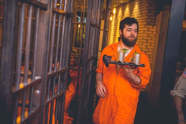 Alcotraz Prison Cocktail Experience in Manchester