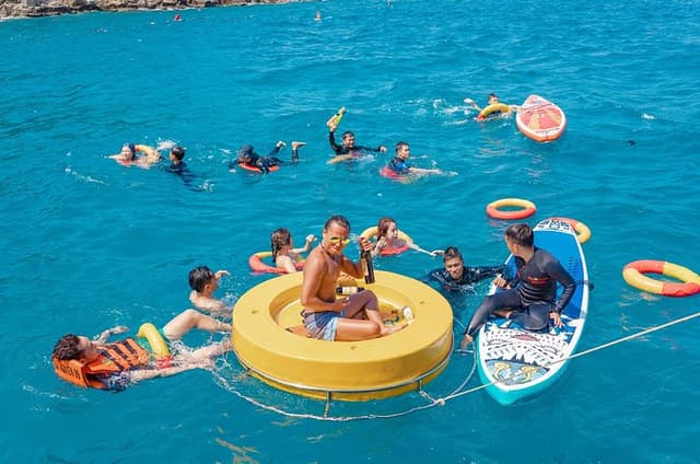One Day Explore Nha Trang Islands & Join Floating Bar