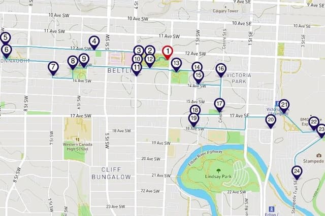 Calgary's Beltline District: a Smartphone Audio Walking Tour
