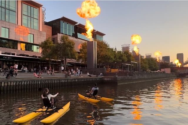 Yarra River Twilight Waterbike Tour