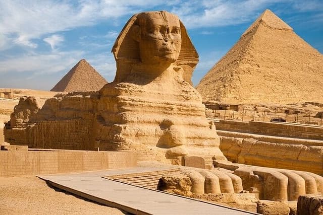 Grand Egyptian Museum & Pyramids from Port Said Hotels