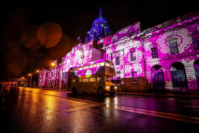Dublin Christmas Twinkling Lights Trip